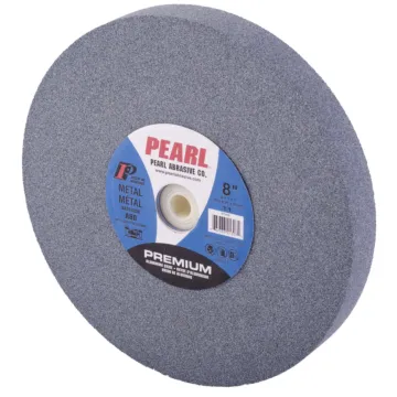 Pearl Abrasives Premium Aluminum Oxide Bench Grinding Wheel 8 x 1 x 1 A80 BA810080