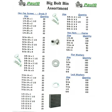 Big Bolt Assortment