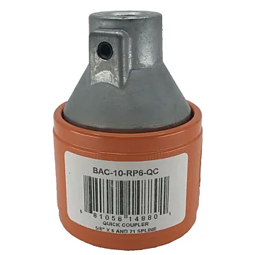 ACE PUMPS 5/8" Round Bore x 1-3/8" 6 or 21 Spline PTO Quick Coupler Pump Adapter