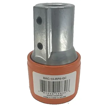 ACE PUMPS 15/16" Round Bore x 1-3/8" 6 or 21 Spline PTO Quick Coupler Pump Adapter