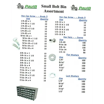 Big Bolt Assortment