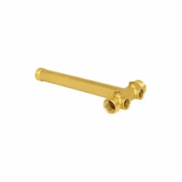 Merrill 1-1/4 x 1-1/4 x 1 in MNPT x MNPT x FNPT Brass Tank Tee
