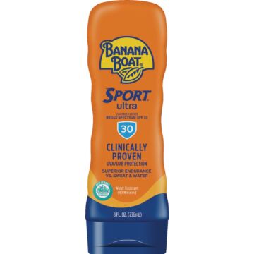 Banana Boat Sport Ultra 30 SPF Suncreen Lotion - 8 oz
