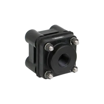 Double Thread Poly Total Drain Bolted Tank Fitting