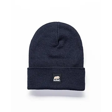 BERNE Heritage Knit Cuff Beanie (Navy)