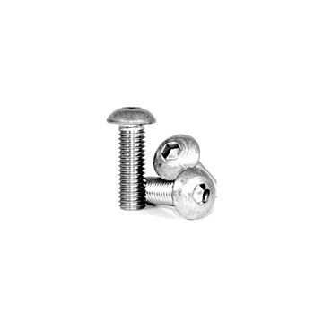 Brighton-Best Imperial #6-32 1 in Semi-Standard Button Socket Cap Screw