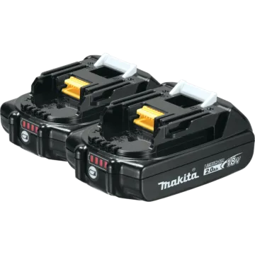 Makita 18V LXT® Lithium-Ion Compact 2.0Ah Battery, 2/pk
