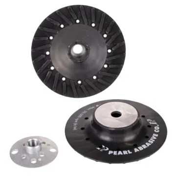 Pearl Abrasives Backup Pad for Fiber Disc Spiral Faced 4 x M10 x 1.25 BP0410S