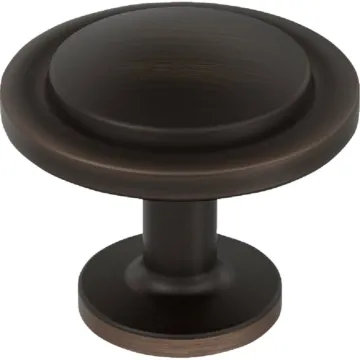 Amerock Loop Round Knob (Oil Rubbed Bronze) 1-3/16 in.