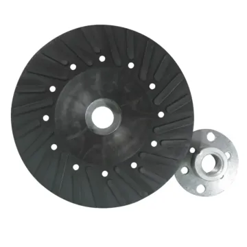 Pearl Abrasives 5 x 5/8-11 Backup Pad for Fiber Discs, Spiral-Faced