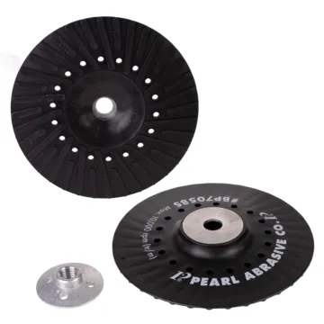 Pearl Abrasives Spiral Faced Backup Pad for Fiber Disc 7" x 5/8"-11