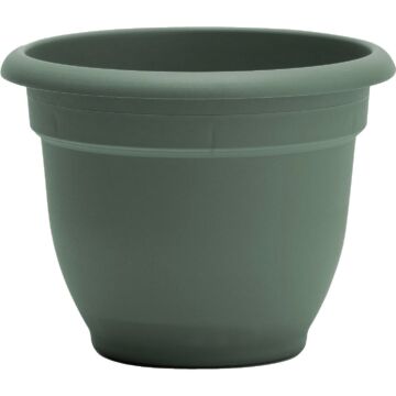 Bloem Ariana Self-Watering Plastic Planter (Basil Green) 12 in.