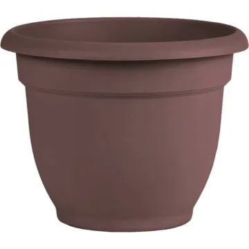 Bloem Ariana Self-Watering Plastic Planter (Merlot) 12 in.