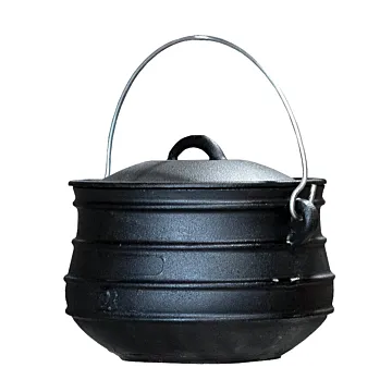 Breeo Cast Iron 6.75 in ID x 9 in W x 5.75 in H 1.5 gal Cast Iron Kettle