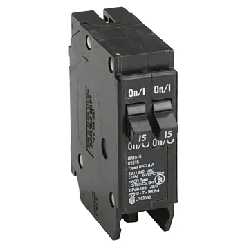 Cutler-Hammer Type BR 1-Inch Plug-On Circuit Breaker
