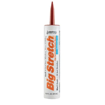 Sashco Big Stretch Acrylic Elastomeric Caulk (Redwood) 10.5 oz