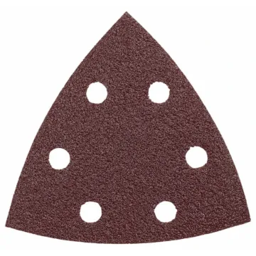 Bosch 3-3/4 In. 120 5 pc. Grit Detail Sander Abrasive Triangles for Wood