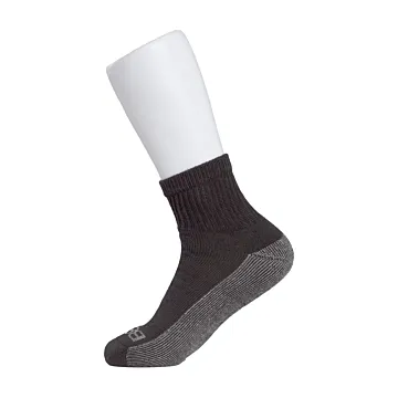 BERNE Everyday Work Quarter Socks (Black - 3pk)