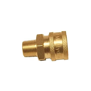 General Pump Company 3/8" Quick Connect x 3/8" Male NPT Brass Socket