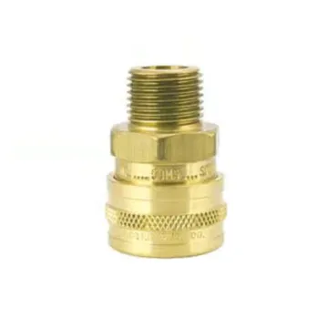Foster 1/2" Quick Connect x 1/2" Male NPT Brass Plug