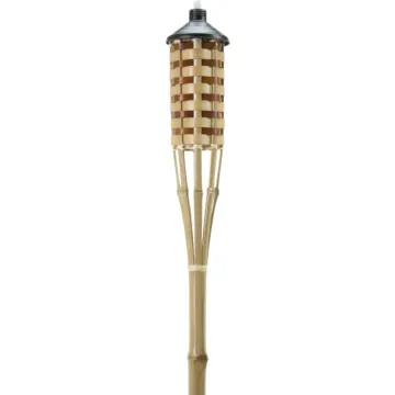 Outdoor Expressions 60 In. Natural Bamboo Patio Torch