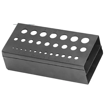 Consolidated Toledo Drill Metal 5-5/8 in 1-1/2 in 29-Piece Drill Bit Stand