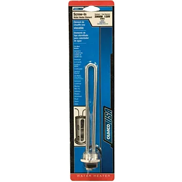 Camco Manufacturing Water Heater Element Screw, 120 V, 2000 W, Copper
