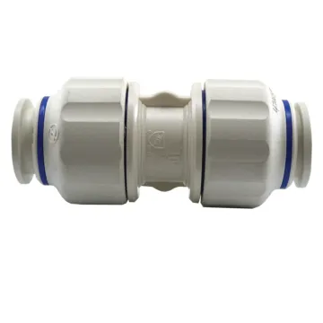 Jones Stephens 1/2" Twist to Lock Plastic Union Connector