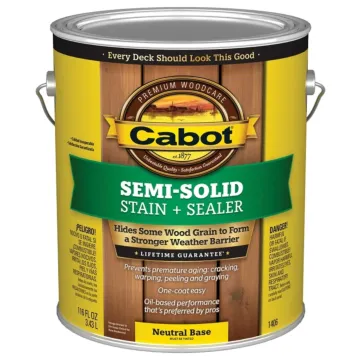Cabot Semi-Solid Stain + Sealer (Neutral) 1 gal