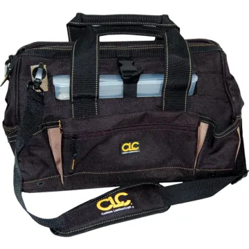 CLC 23 Pocket - 16" Tote Bag with Top-Side Plastic Tray