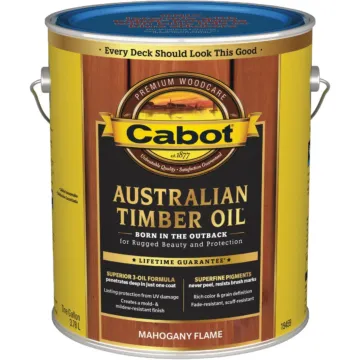Cabot Australian Timber Oil Low VOC (Mahogany Flame) 1 gal