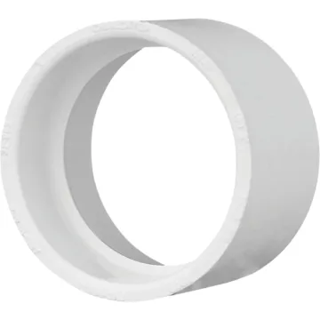 Charlotte Pipe 2 In. Hub Schedule 40 DWV PVC Coupling