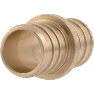 SHARKBITE SharkBite Lead-Free Insert 3/4 In. Barb x 3/4 In. Barb Brass PEX Coupling
