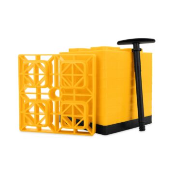 Camco Manufacturing Camco FasTen Leveling Blocks with T-Handle (10-Pack)