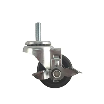 World Casters & Equipment Manufacturing 300 lb 3 in Polyolefin Swivel Caster