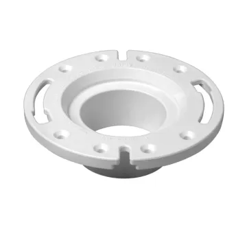 Oatey PVC Spigot Fit Closet Flange w/ Plastic Ring - 3 in.