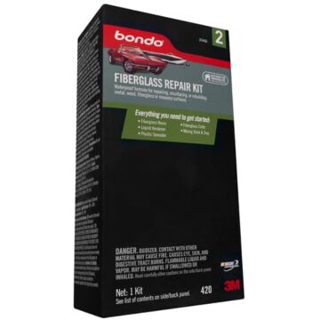 Bondo™ Fiberglass Repair Kit 1/2p