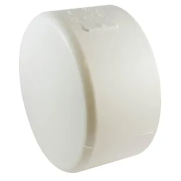PVC 8 in SCH 40 Flat Top Cap