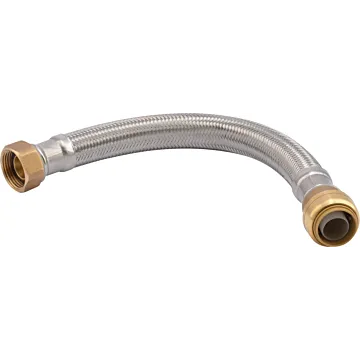 Cash Acme SB Flexible Water Heater Connector 3/4-in x 3/4-in FIP x 12-in