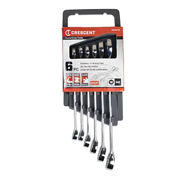Crescent 6pc SAE Combination Wrench Set