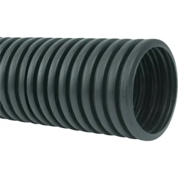Advanced Drainage Systems 4 In. X 10 Ft. Polyethylene Corrugated Solid Pipe