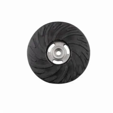 CGW 5 in 5/8-11 Rubber Medium Standard Spiral Pattern Back-Up Pad