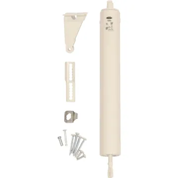 Larson White Heavy Duty Storm Door Closer