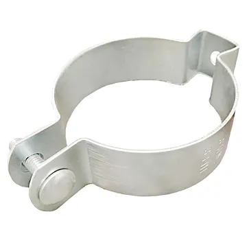 Madison Electric 7 in Steel Bright Zinc Electroplated Conduit Hanger with Bolt