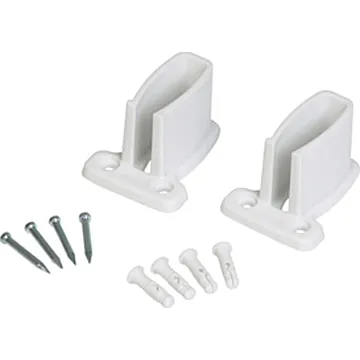 Closetmaid Wire Shelf Wall Brackets (White - 12pk)
