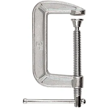 Bessey Tools Drop Forged C-clamp 3 Inch Capacity, 1-3/4 Inch Throat