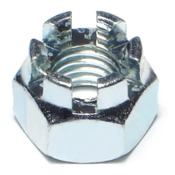 Castle Nut (Zinc) 12 mm - 1.75