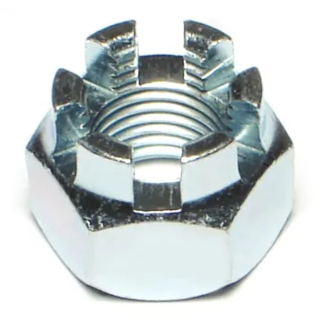 Castle Nut (Zinc) 12 mm - 1.25