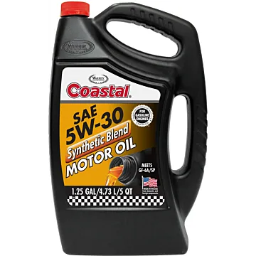 Warren Oil Coastal Synthetic Blend 5W30 5Qt