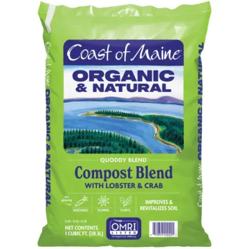 Coast of Maine Quoddy Blend 1 Cu. Ft. 26 Lb. Organic & Natural Compost